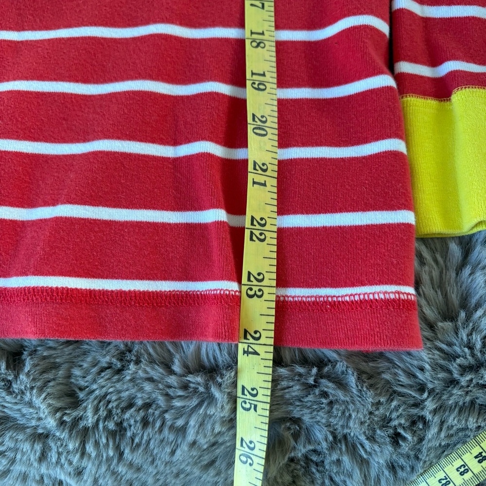 Hanna Andersson Women’s‎ Red DC Wonder Woman Long John Striped Pajama Top M Soft - Picture 8 of 8